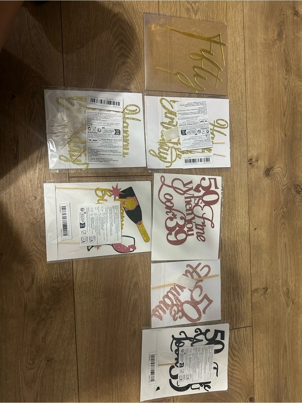 50th Birthday Party Supplies Bundle